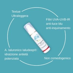 caratteristiche fluido protezione spf 50 farmacia savelli piergiorgio