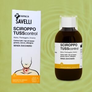 SCIROPPO TUSScontrol – Tosse e Mal di Gola Flacone 150 ml